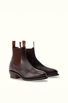  R.M. Williams Lady Yearling rubber sole boot - Chestnut