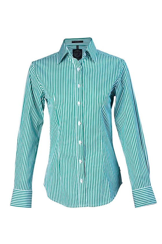 Pilbara Ladies Stripe L/S Shirt