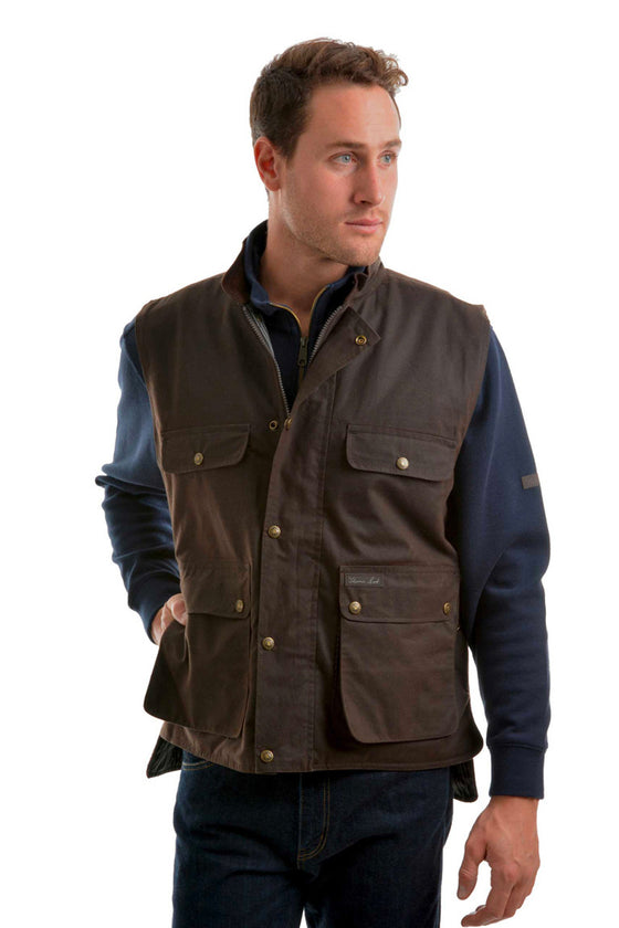 THOMAS COOK HIGH COUNTRY OILSKIN VEST