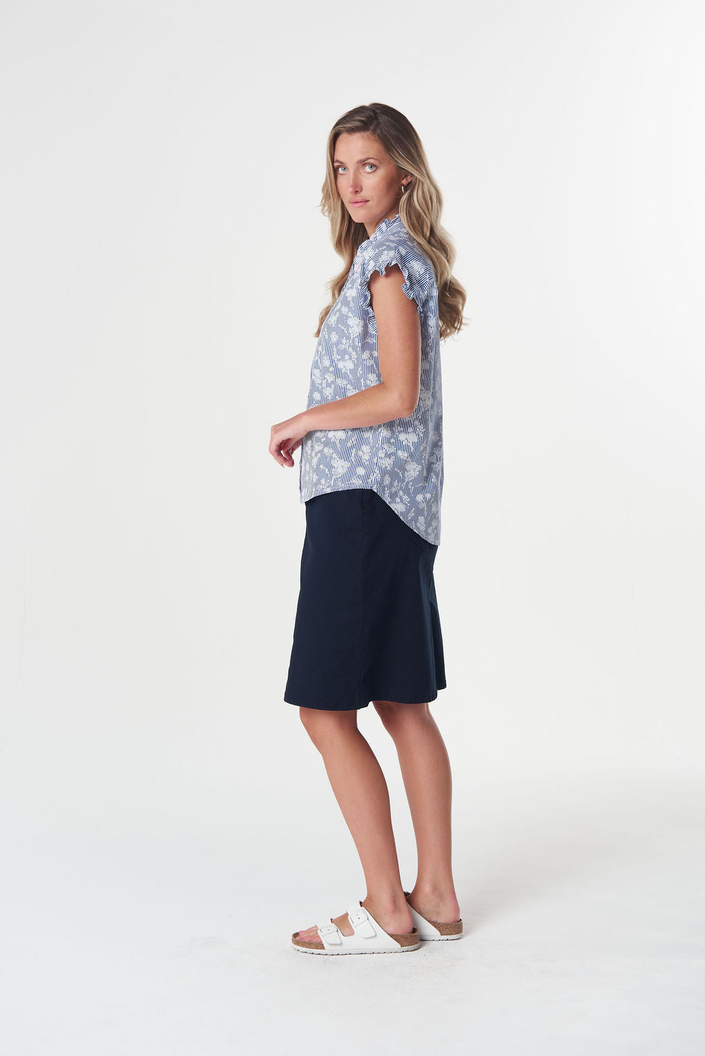 Sunray Stripe Blouse