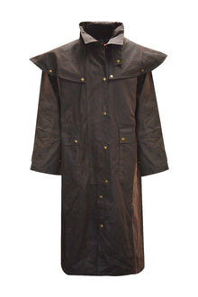  THOMAS COOK HIGH COUNTRY OILSKIN LONG COAT