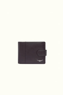  R.M. Williams Wallet with coin pocket and tab in Black